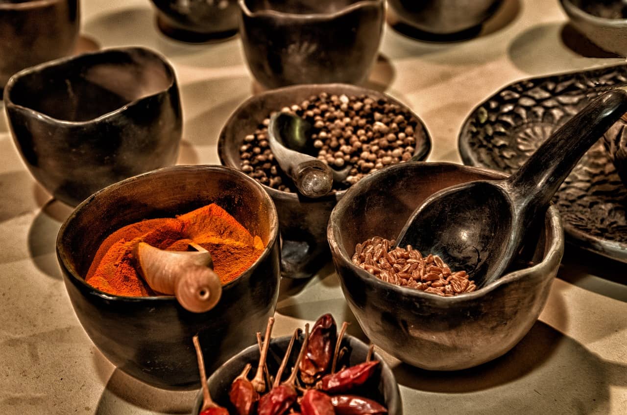 pepper and other spices