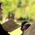 priest reading bible